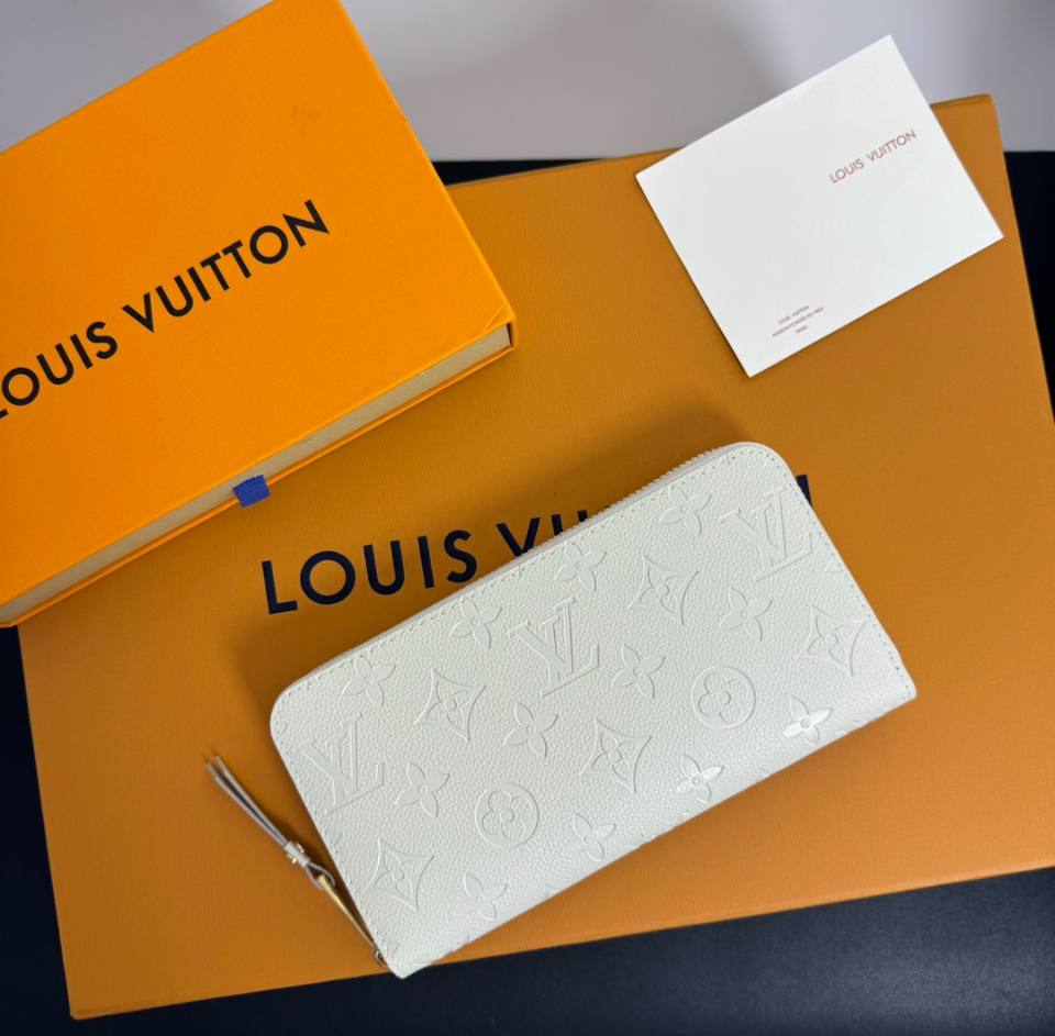 Porte Feuille White Édition LV